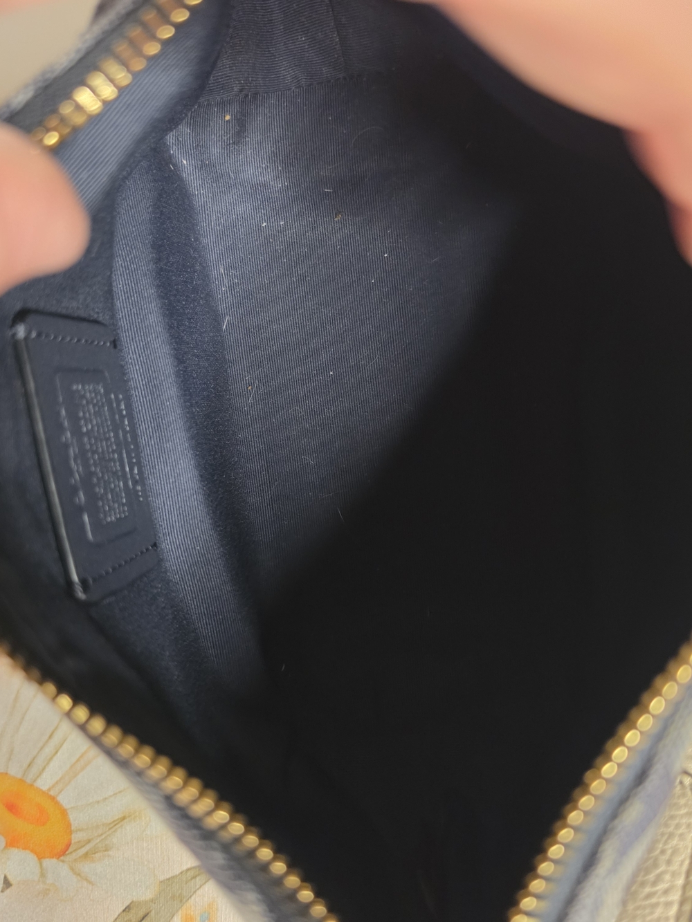 Denim Coach Dempsey Shoulder Bag - Picture 5 of 9
